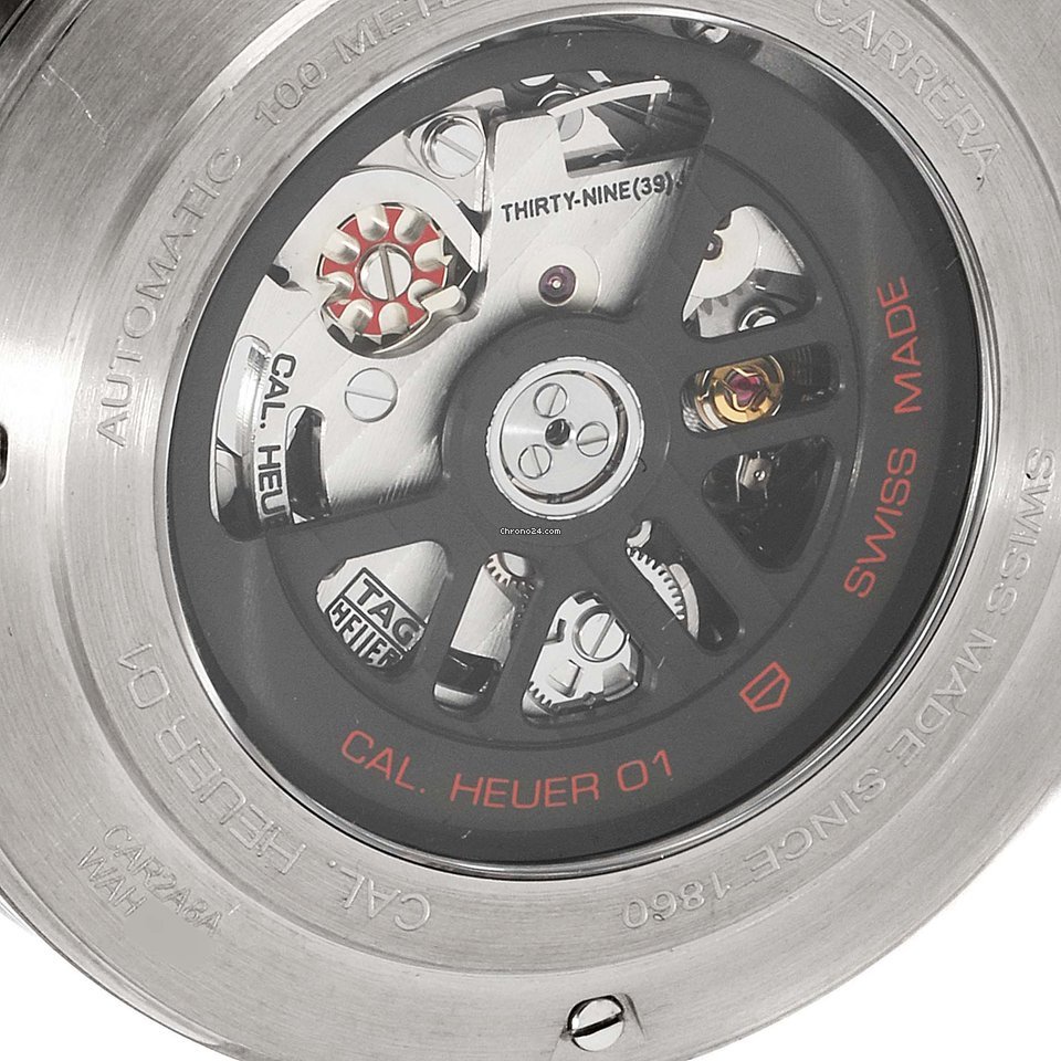 IMG_9081 TAG Heuer Carrera Calibre HEUER 01 Mens watch Unisex Automatic Titanium CAR2A8A.FT6072 Replica 7
