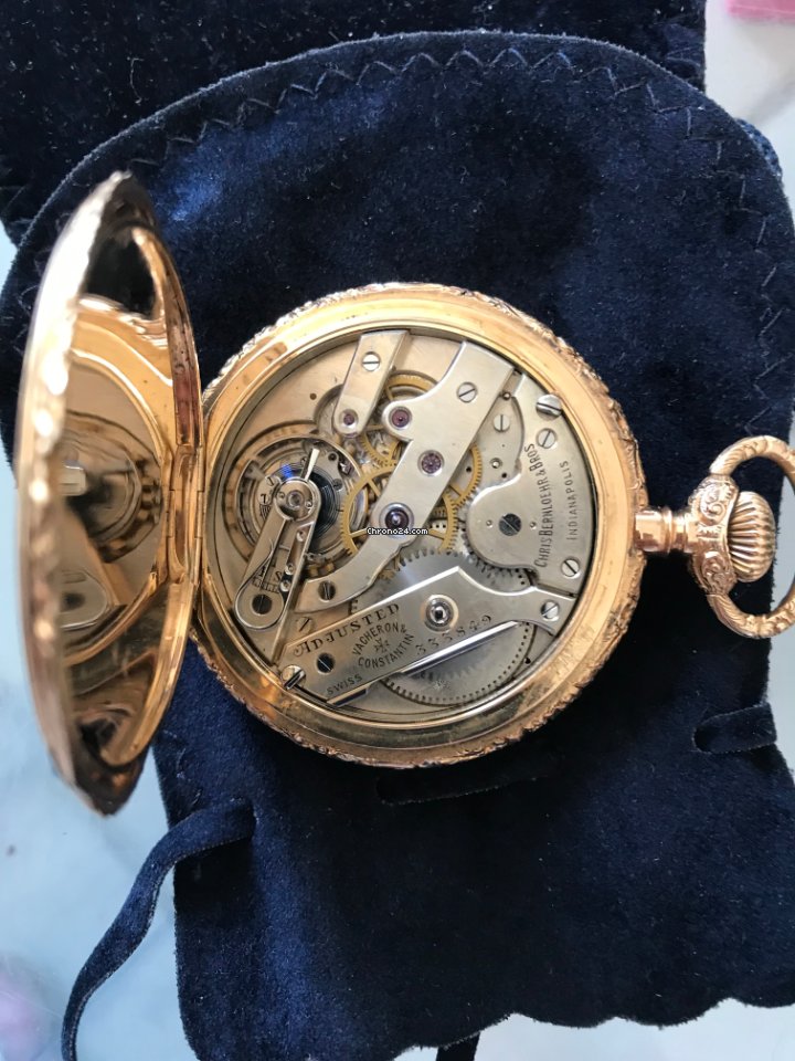 IMG_9081 Vacheron Constantin Mens watch Unisex Manual winding Yellow gold 136319 Replica 7