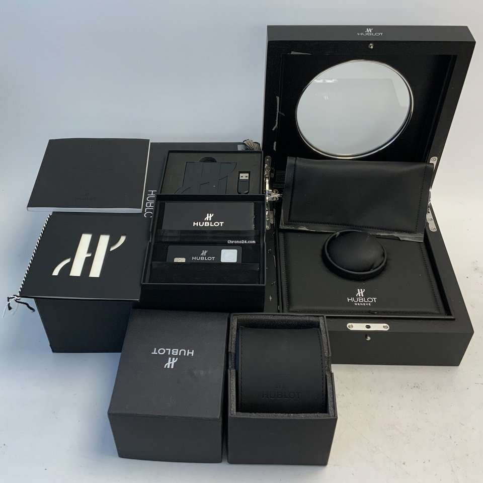 Hublot Big Bang Mens watch Unisex Manual winding Carbon 304.QX.1140.HR Replica 7