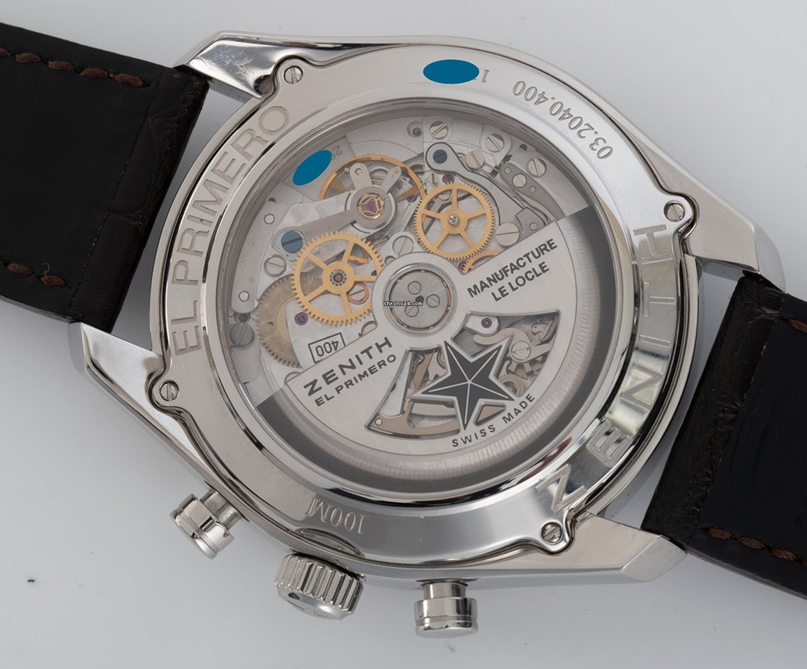IMG_9081 Zenith El Primero 36000 VpH Mens watch Unisex Automatic Steel 03.2040.400 04.C496 Replica 7