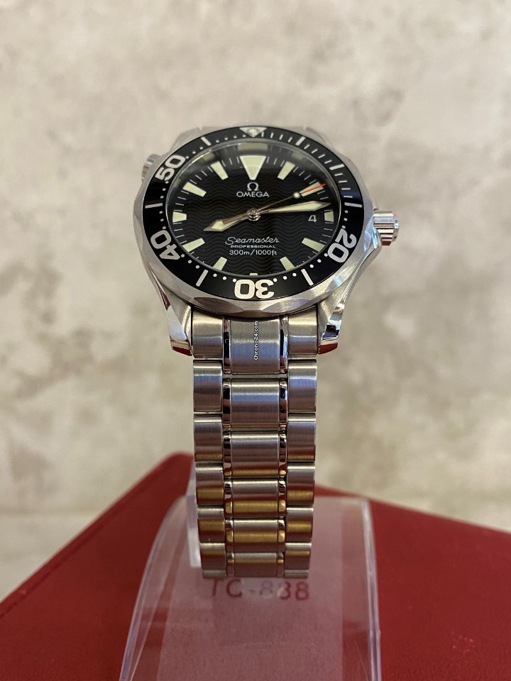 Omega Seamaster Mens watch Unisex Quartz Steel 2262.50 Replica 7