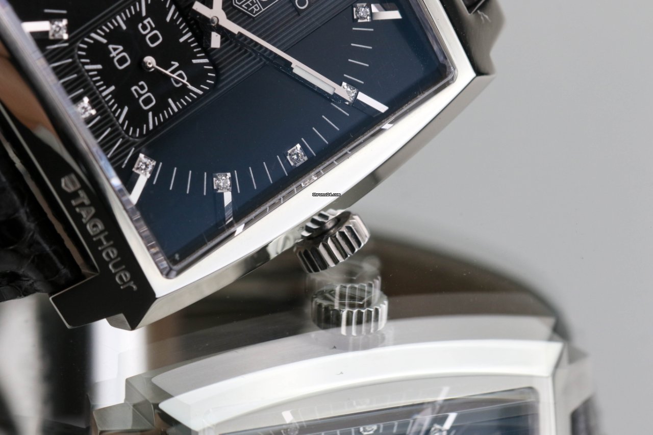 IMG_9081 TAG Heuer Monaco Lady Womens watch Quartz Steel WAW1310.FC6216 Replica 7