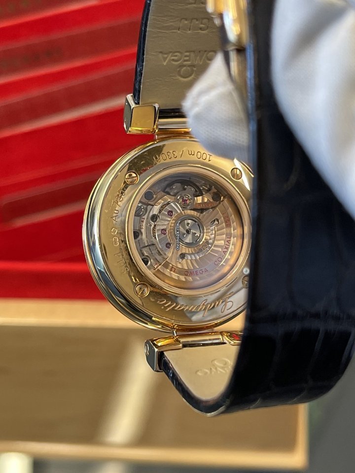 IMG_9081 Omega De Ville Ladymatic Automatic Red gold 425.63.34.20.51.001 Replica 7