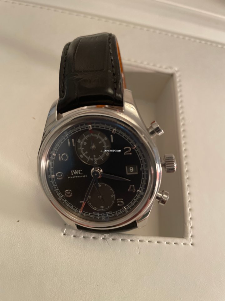IMG_9081 IWC Portuguese Chronograph Mens watch Unisex Automatic 3893559 Replica 7