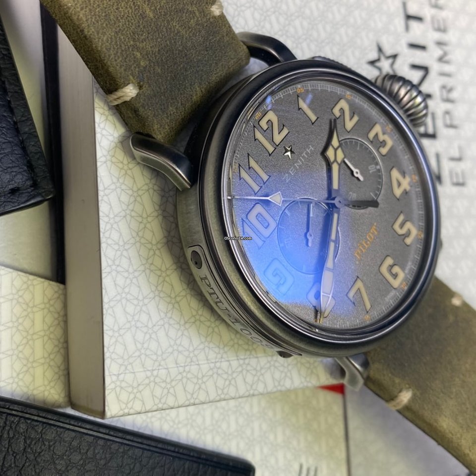 IMG_9081 Zenith Pilot Mens watch Unisex Automatic Steel 11.2430.4069 21.C773 Replica 7