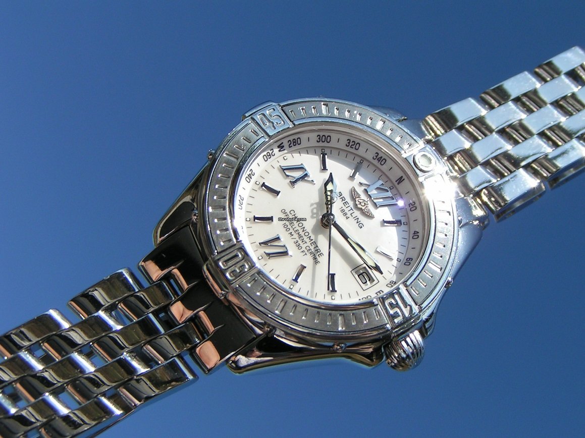IMG_9081 Breitling Womens watch Quartz Steel A71365 Replica 7
