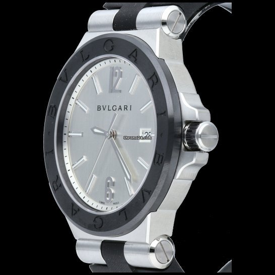 IMG_9081 Bulgari Diagono Mens watch Unisex Automatic Steel DG 42 SC Replica 7