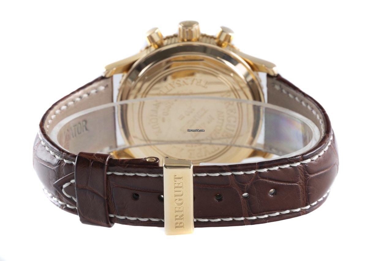 Breguet Type XX - XXI - XXII Mens watch Unisex Automatic Yellow gold 3820 Replica 7