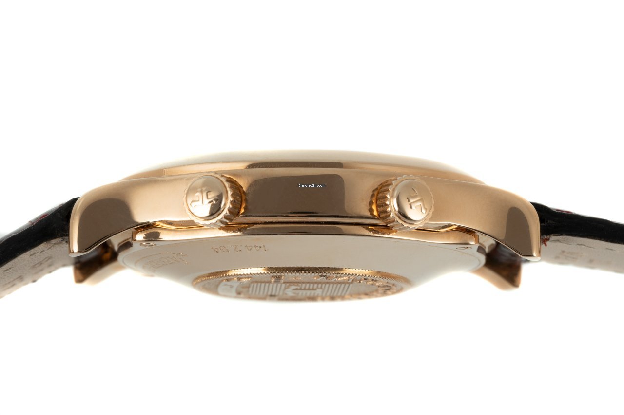 Jaeger-LeCoultre Master Memovox Mens watch Unisex Manual winding Yellow gold 144.2.94 Replica 7