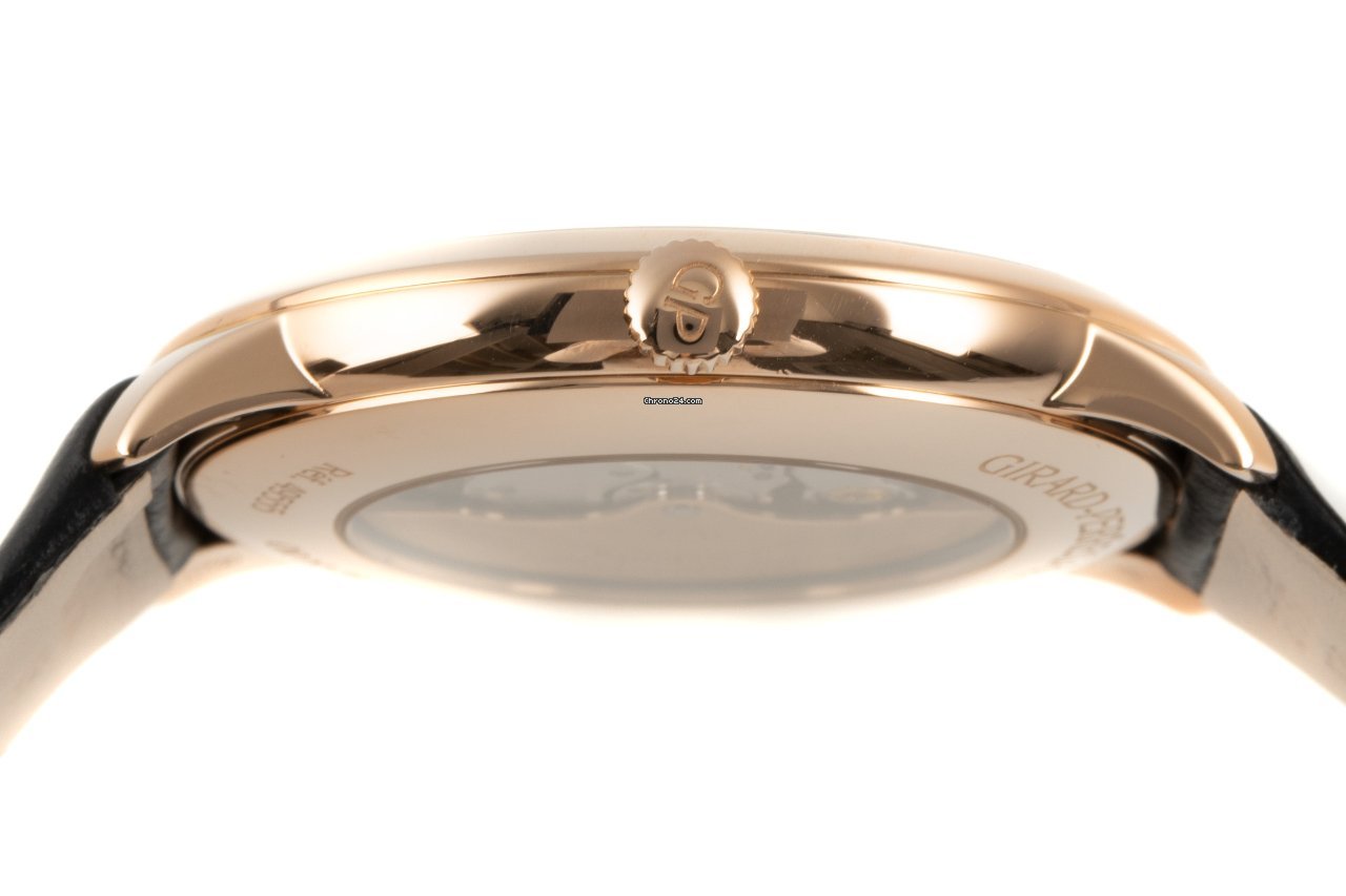 IMG_9081 Girard Perregaux 1966 Mens watch Unisex Automatic Red gold 49555-52-132-BB60 Replica 7