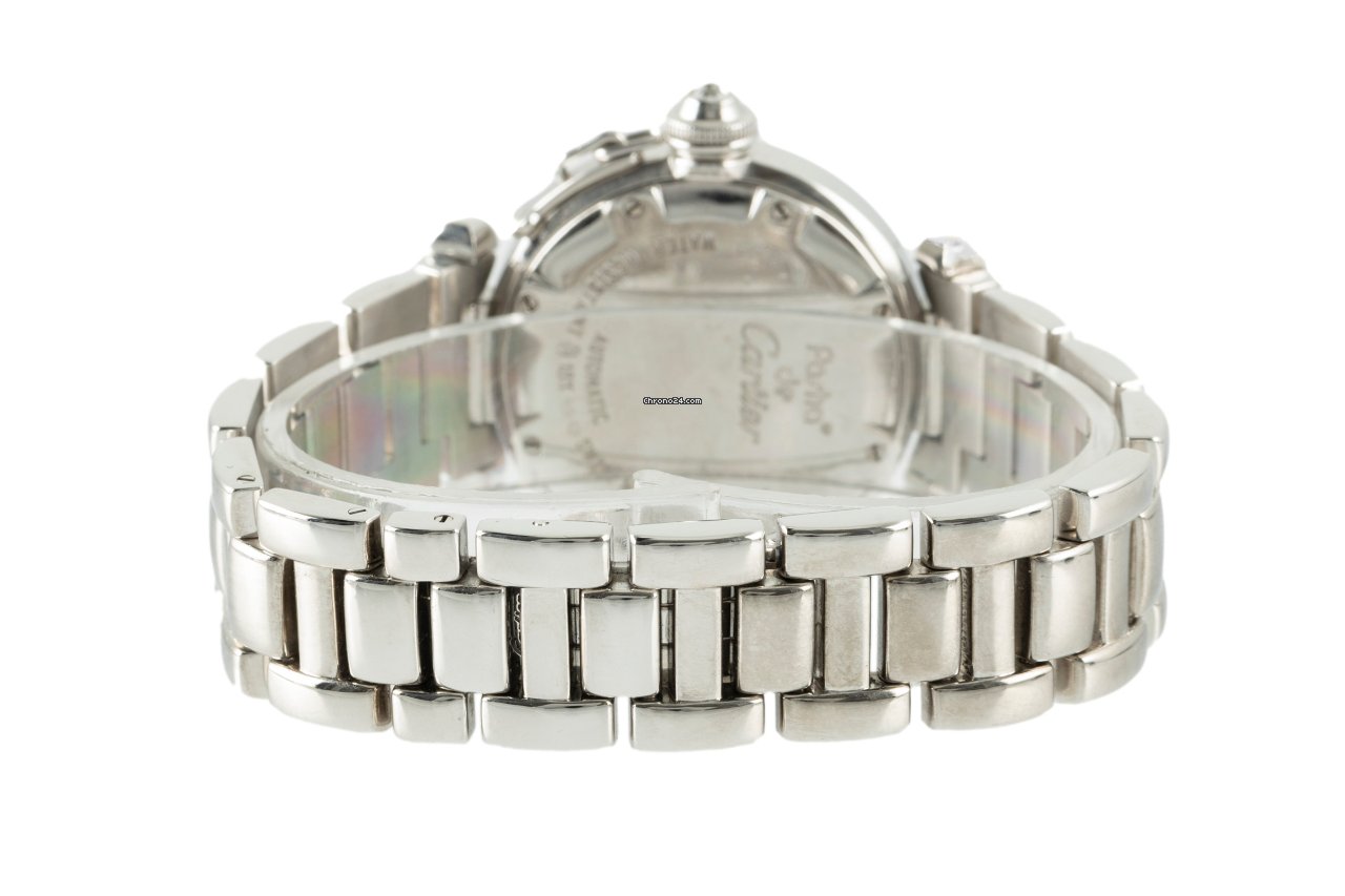 Cartier Pasha Womens watch Automatic White gold 2398 Replica 7