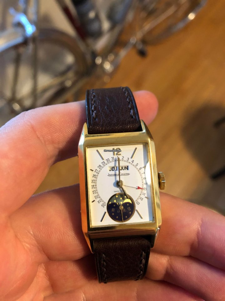 Jaeger-LeCoultre Mens watch Unisex Manual winding Yellow gold 141.010.1 Replica 7