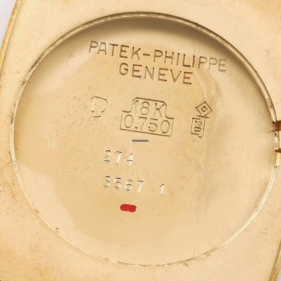 IMG_9081 Patek Philippe Golden Ellipse Mens watch Unisex Manual winding Yellow gold 3567 1 Replica 7