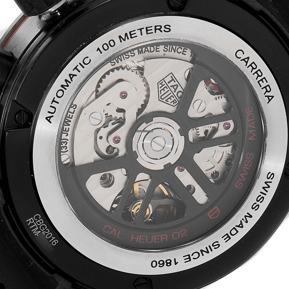 TAG Heuer Carrera Mens watch Unisex Automatic Steel CBG2016.FT6143 Replica 7