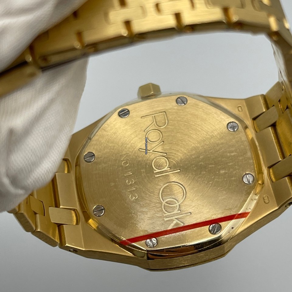 IMG_9081 Audemars Piguet Royal Oak Day-Date Mens watch Unisex Automatic Yellow gold 25594BA.OO.0789BA.05 Replica 7