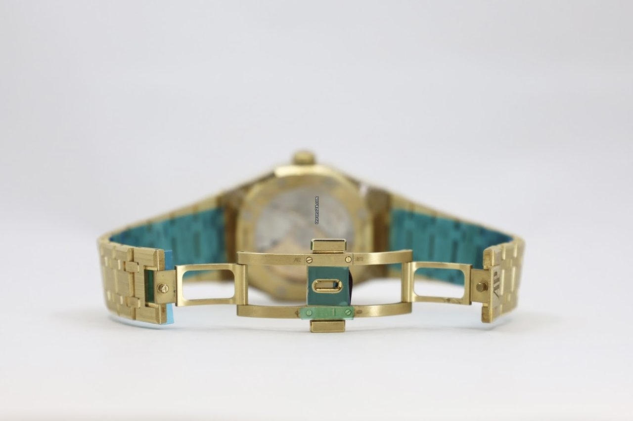 Audemars Piguet Royal Oak Selfwinding Womens watch Automatic Yellow gold 15450BA.OO.1256BA.02 Replica 7