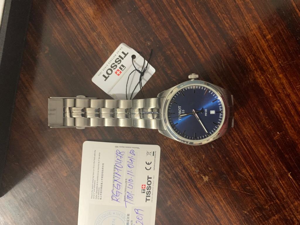 IMG_9081 Tissot PR 100 Mens watch Unisex Quartz Steel T101.410.11.041.00 Replica 7