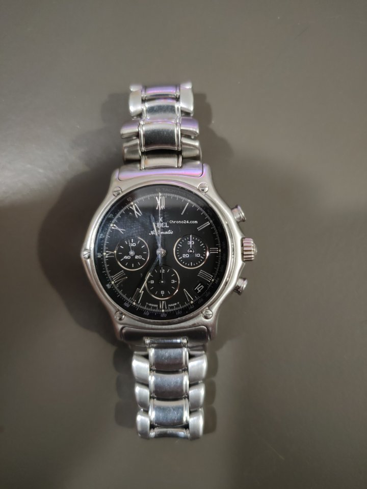 IMG_9081 Ebel 1911 Mens watch Unisex Automatic Steel 9134901 Replica 7