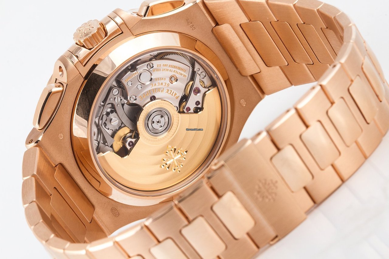 IMG_9081 Patek Philippe Nautilus Mens watch Unisex Automatic Rose gold 5980 1R-001 Replica 7