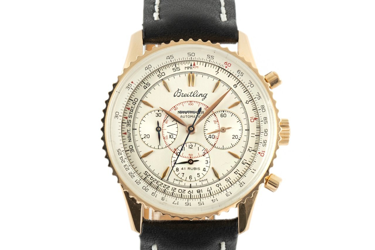 IMG_9081 Breitling Mens watch Unisex Automatic Red gold H30030 Replica 7