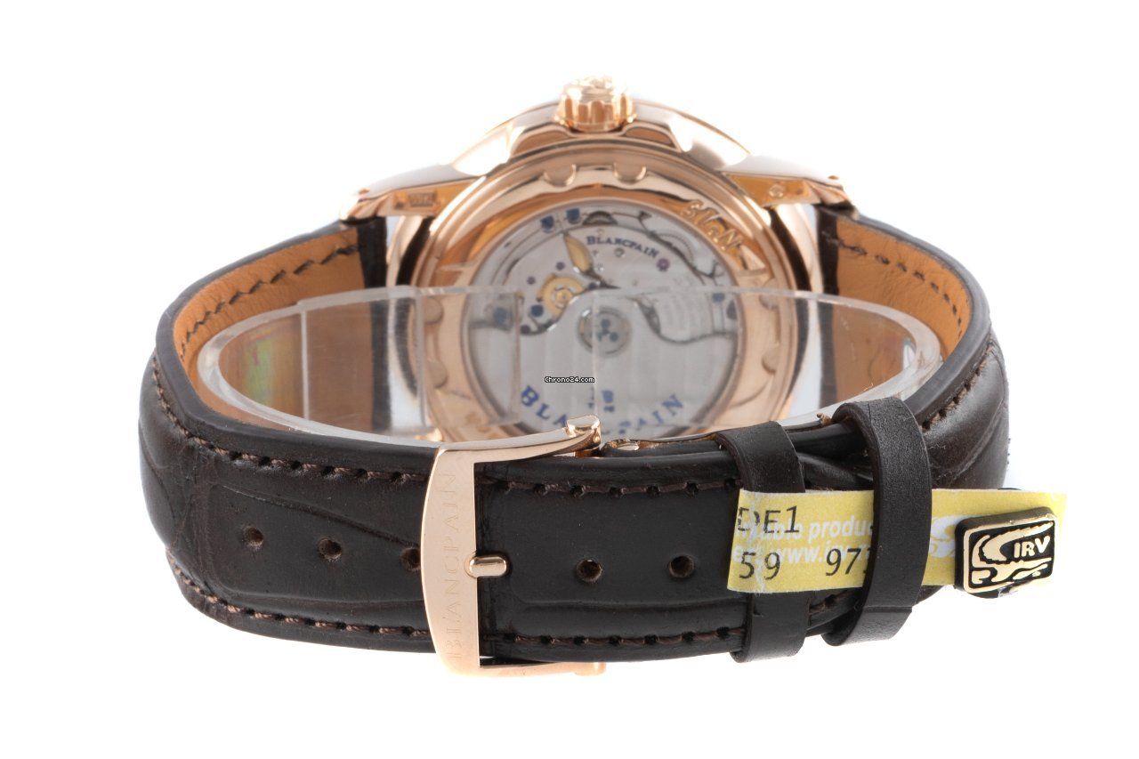 Blancpain Leman Mens watch Unisex Automatic Red gold 2860.3642.53B Replica 7