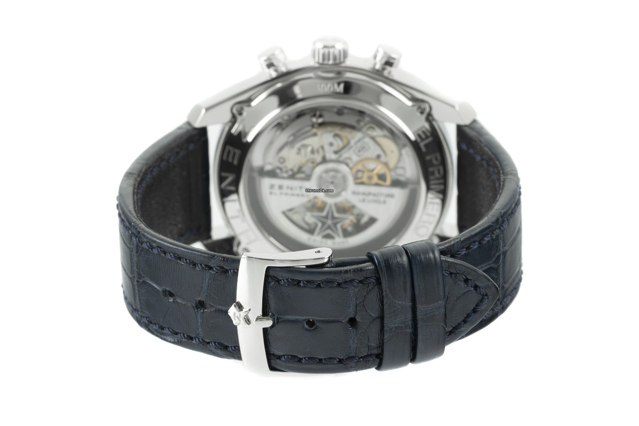 IMG_9081 Zenith El Primero 36000 VpH Mens watch Unisex Automatic Steel 03.2040.400 Replica 7