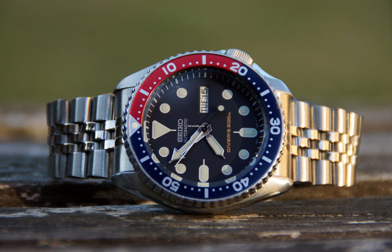 IMG_9081 Seiko Prospex Mens watch Unisex Automatic Steel SKX009K2 Replica 7