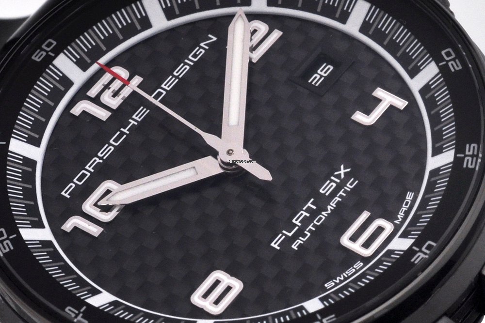 Porsche Design Flat Six Automatic Steel P6351 Replica 7