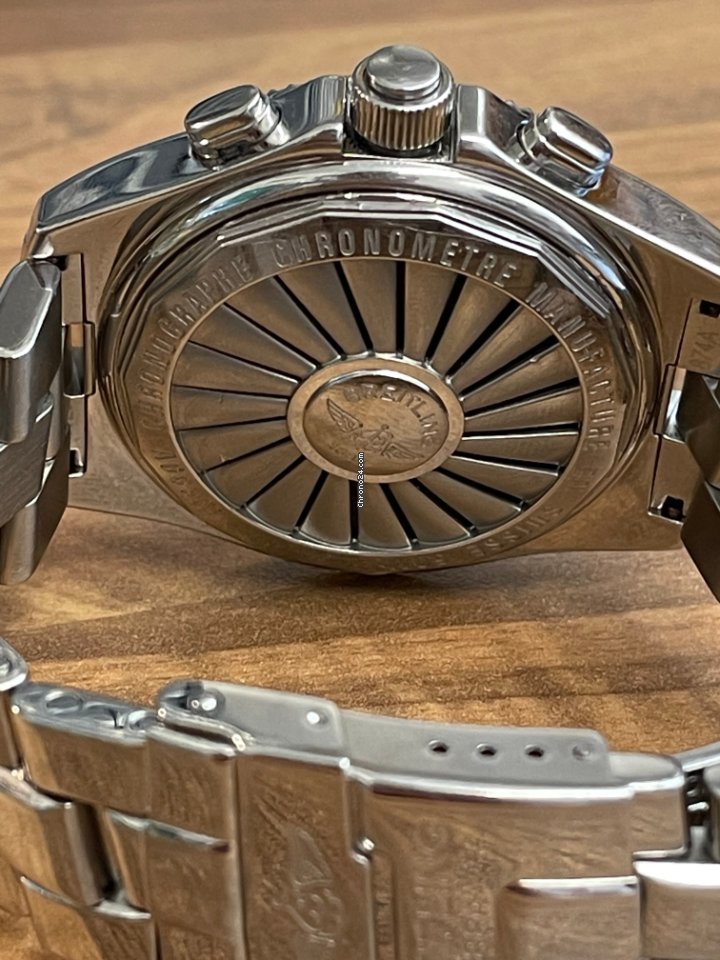 IMG_9081 Breitling B-1 Mens watch Unisex Quartz Steel A68362 Replica 7