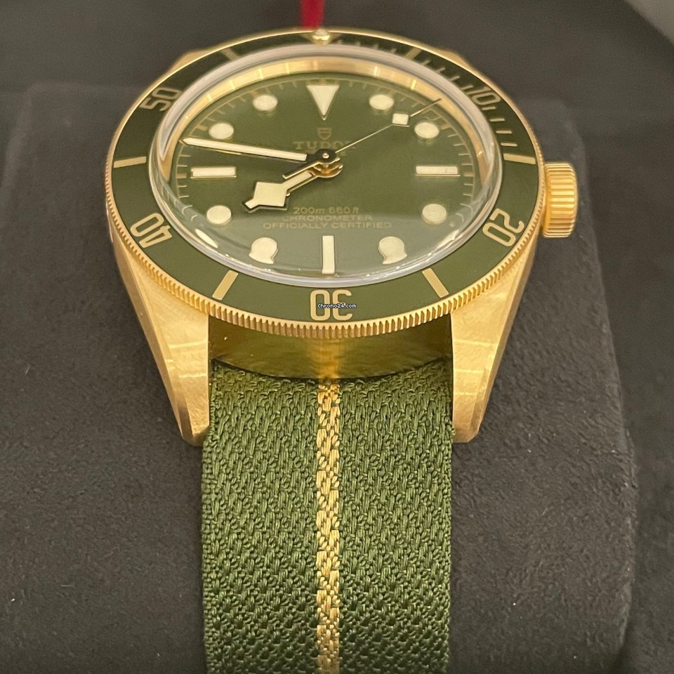 IMG_9081 Tudor Black Bay Fifty-Eight Mens watch Unisex Automatic Yellow gold M79018V Replica 7