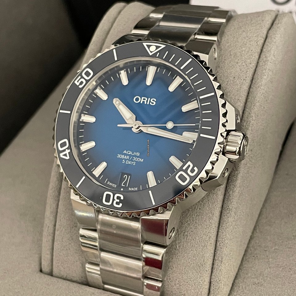 IMG_9081 Oris Aquis Date Mens watch Unisex Automatic Steel 01 400 7769 4135-07 8 22 09PEB Replica 7