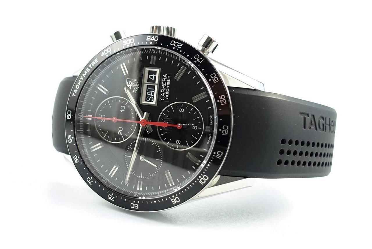 TAG Heuer Carrera Calibre 16 Mens watch Unisex Automatic Steel cv201ah.ft6014 Replica 7
