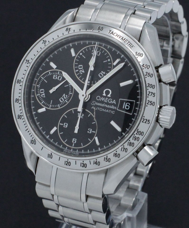 IMG_9081 Omega Speedmaster Date Mens watch Unisex Automatic Steel 3513.50 Replica 7