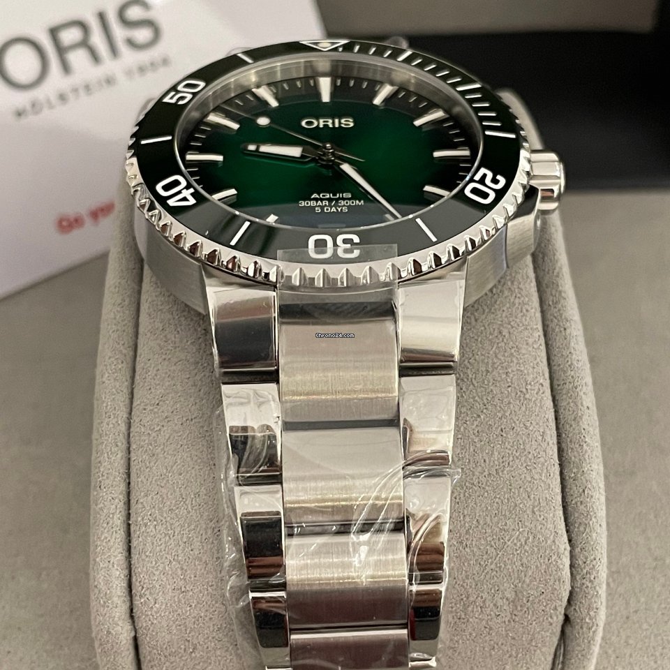 Oris Aquis Date Mens watch Unisex Automatic Steel 01 400 7769 4157 07 8 22 09PEB Replica 7