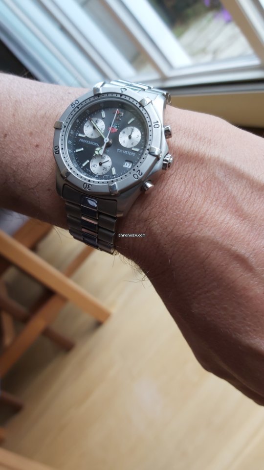 TAG Heuer 2000 Mens watch Unisex Quartz Steel CK1112 Replica 7