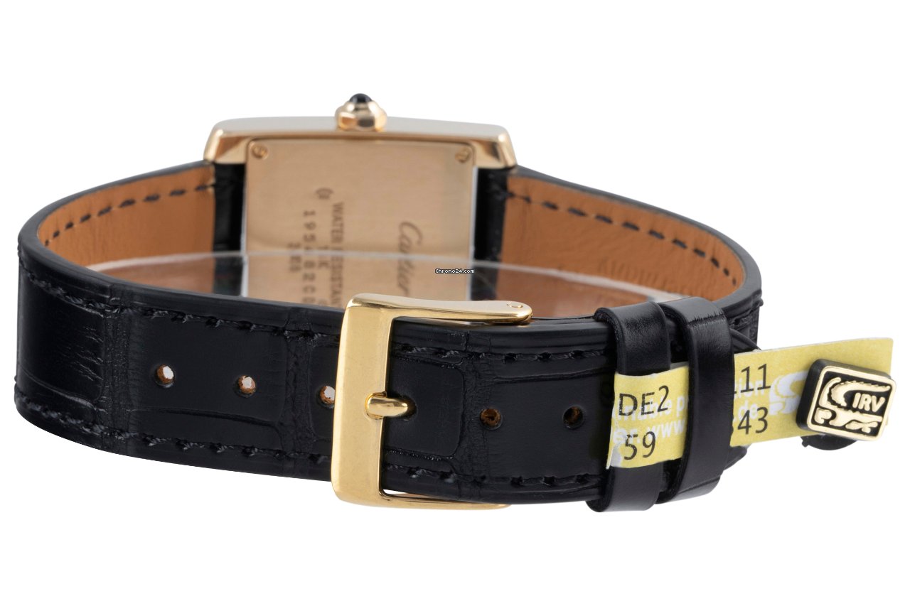 IMG_9081 Cartier Tank Francaise Womens watch Quartz Yellow gold 2466 Replica 7