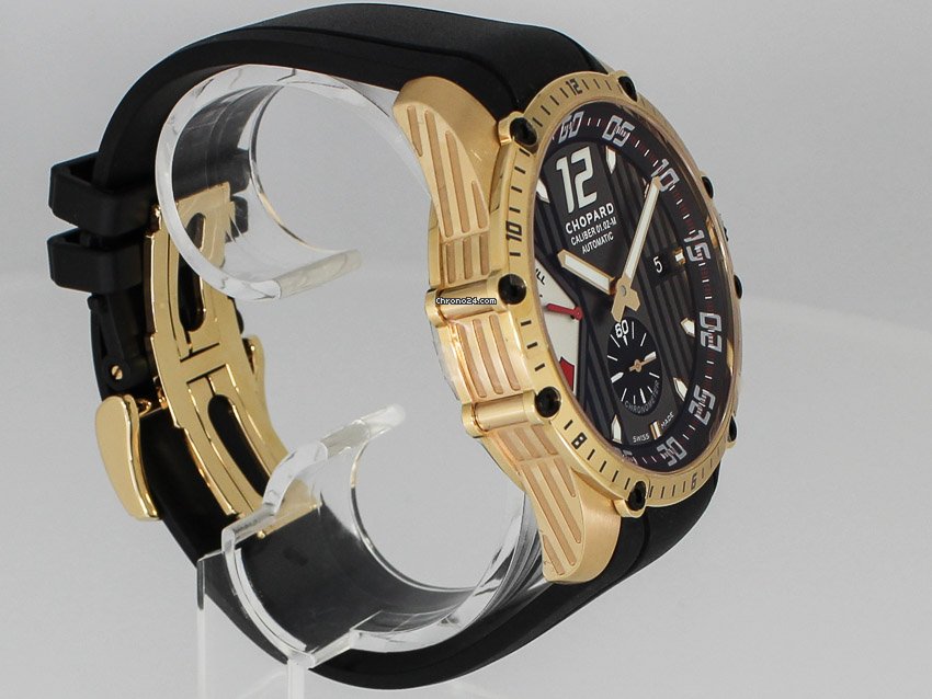 IMG_9081 Chopard Superfast Mens watch Unisex Automatic Rose gold 161291-5001 Replica 7