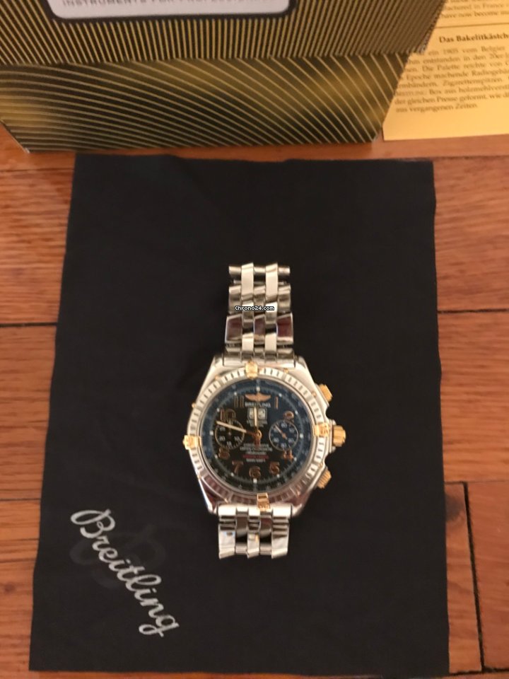 IMG_9081 Breitling Crosswind Special Mens watch Unisex Automatic Gold Steel B44356 Replica 7