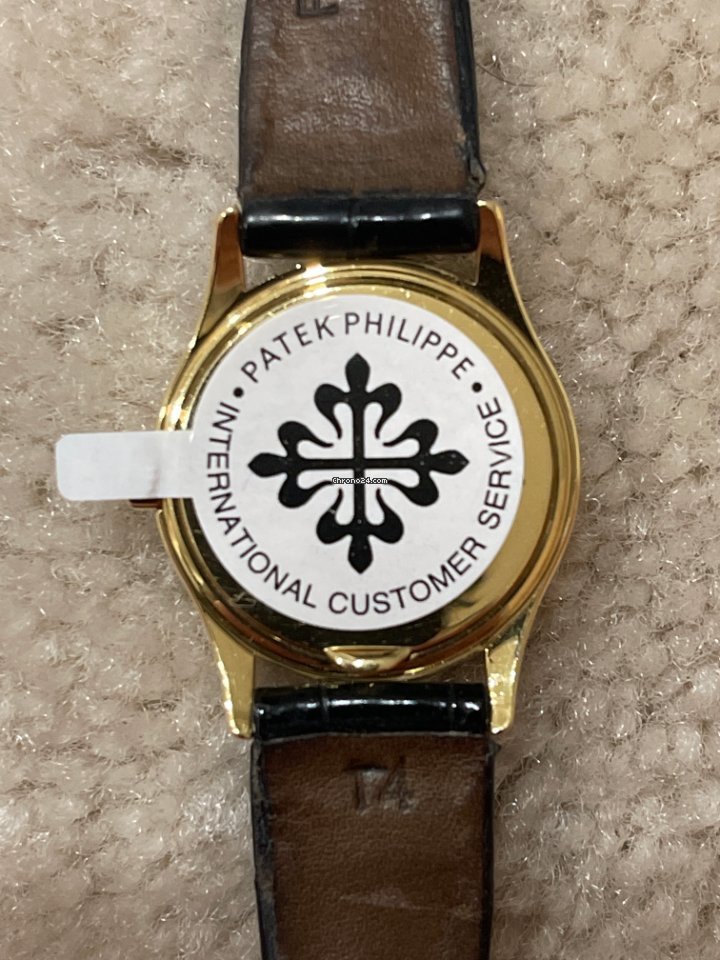 IMG_9081 Patek Philippe Womens watch Manual winding Yellow gold 4856J Replica 7