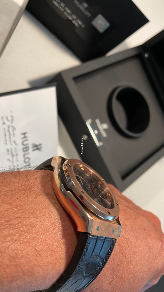 Hublot Classic Fusion Mens watch Unisex Automatic Rose gold 521.OK.3481.LR.TKH14 Replica 7