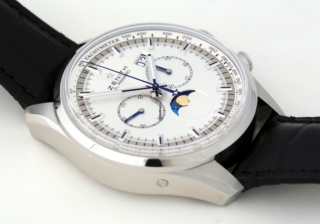 Zenith El Primero Mens watch Unisex Automatic Steel 03.2160.4047 02.C713 Replica 7