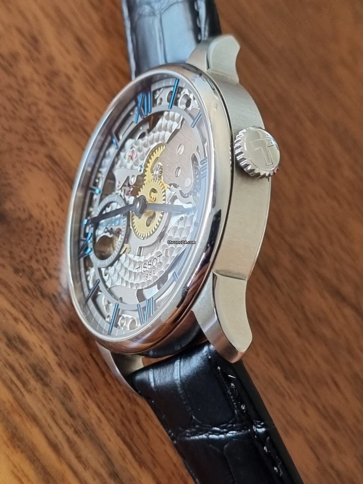 Tissot Chemin de Tourelles Mens watch Unisex Manual winding Steel T099.405.16.418.00 Replica 7