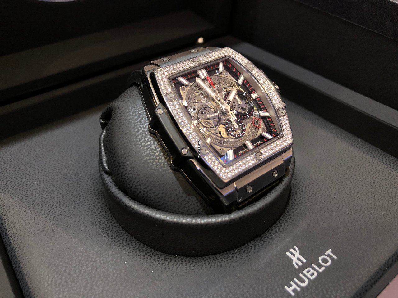 IMG_9081 Hublot Spirit of Big Bang Mens watch Unisex Automatic Titanium 601.NX.0173.LR.1104 Replica 7