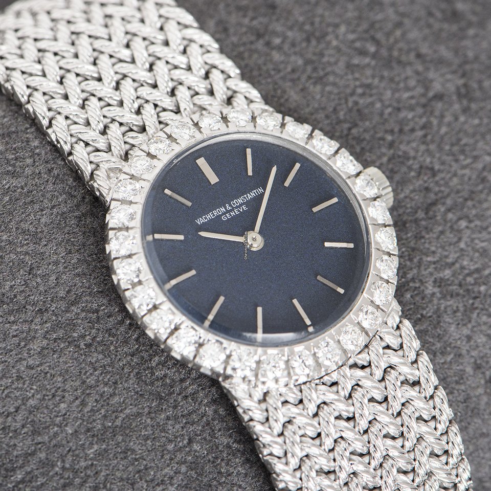 IMG_9081 Vacheron Constantin Womens watch Manual winding White gold 7646 Replica 7