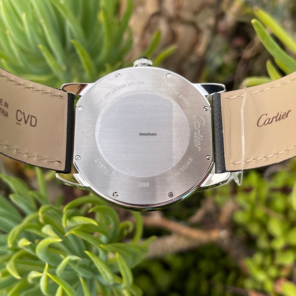 IMG_9081 Cartier Ronde Croisiere de Cartier Mens watch Unisex Automatic Steel WSRN0003 Replica 7