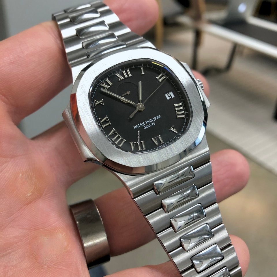 IMG_9081 Patek Philippe Nautilus Mens watch Unisex Automatic Steel 3710 1A Replica 7