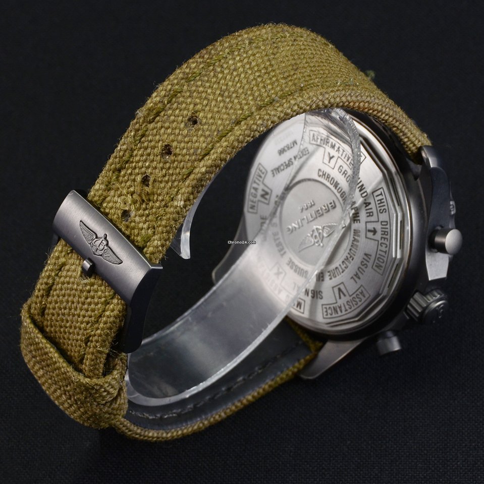 IMG_9081 Breitling Chronospace Military Mens watch Unisex Quartz Steel M7836622 BD39 Replica 7