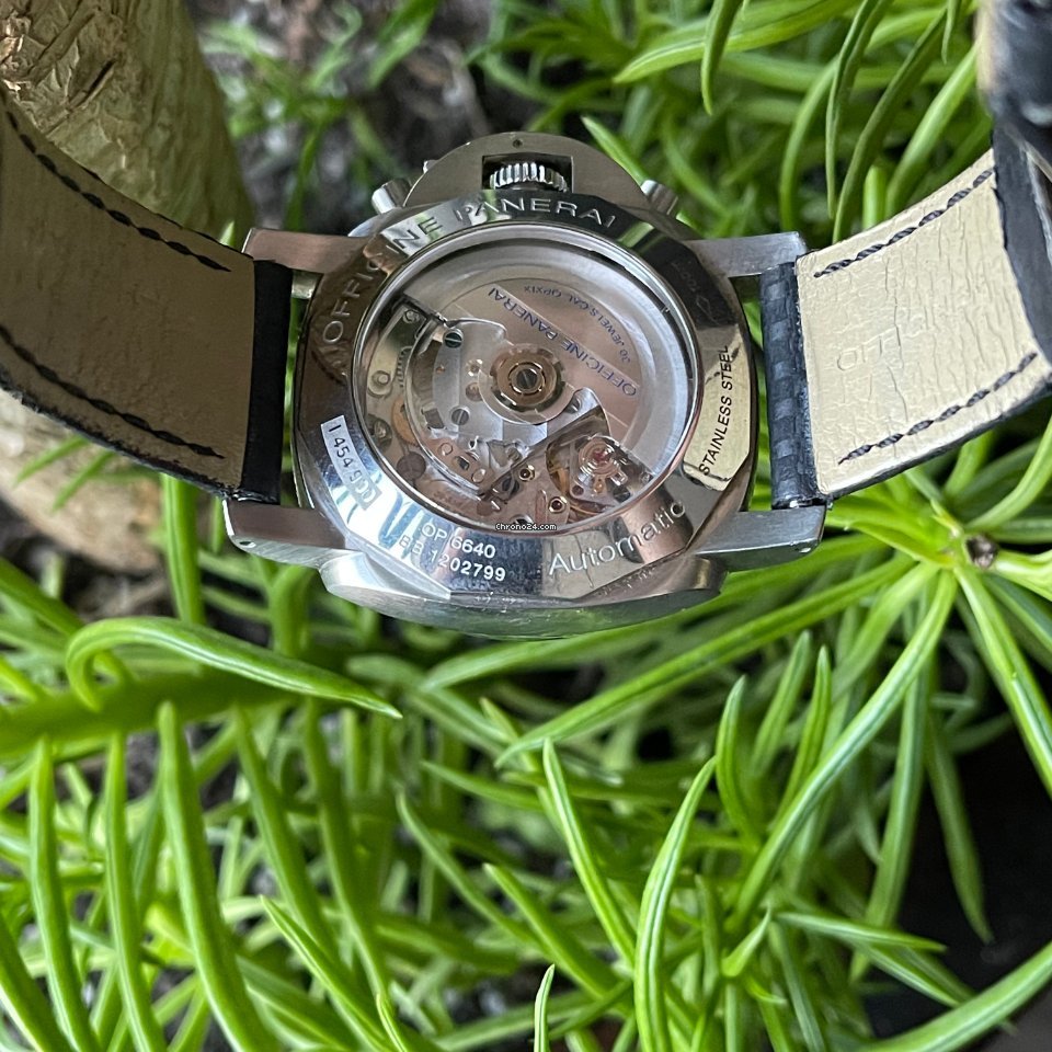 Panerai Luminor 1950 3 Days Chrono Flyback Mens watch Unisex Automatic Steel PAM 00212 Replica 7