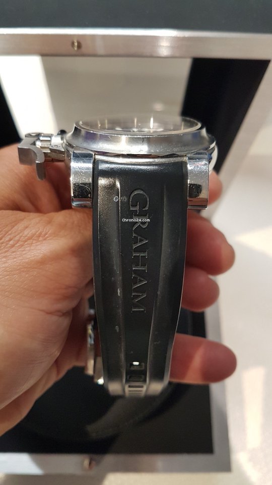 Graham Chronofighter Mens watch Unisex Automatic Steel 2OVAS.B07A.K10B Replica 7