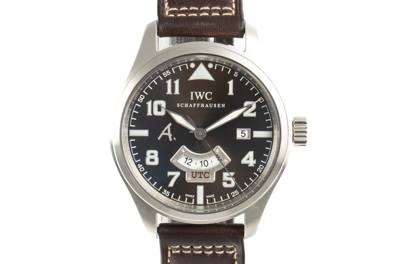 IMG_9081 IWC Pilot Mens watch Unisex Automatic Steel 3261 Replica 7